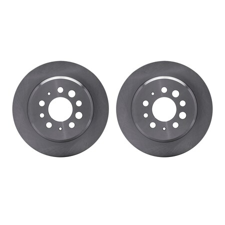 Dynamic Friction Company Rear Brake Rotors 6002-27001